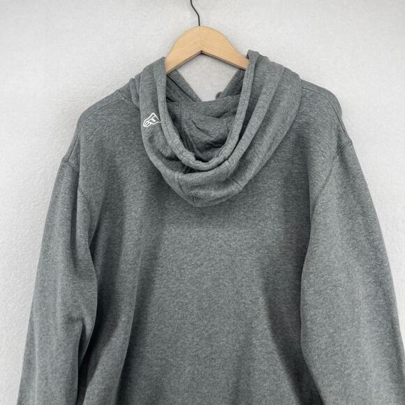 CHICAGO CUBS Hoodie Adult XL NEW ERA Fly the W Flag MLB Fleece Sweatshirt Gray - Picture 6 of 16